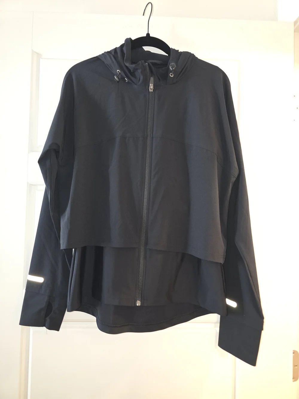 Sweaty Betty Active Running Layered Zip Jacket w Hood - Performance Reflective